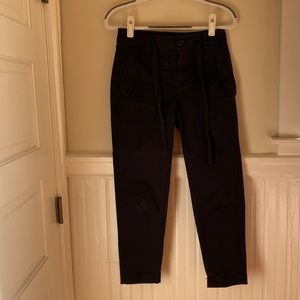 vince black cargo pants